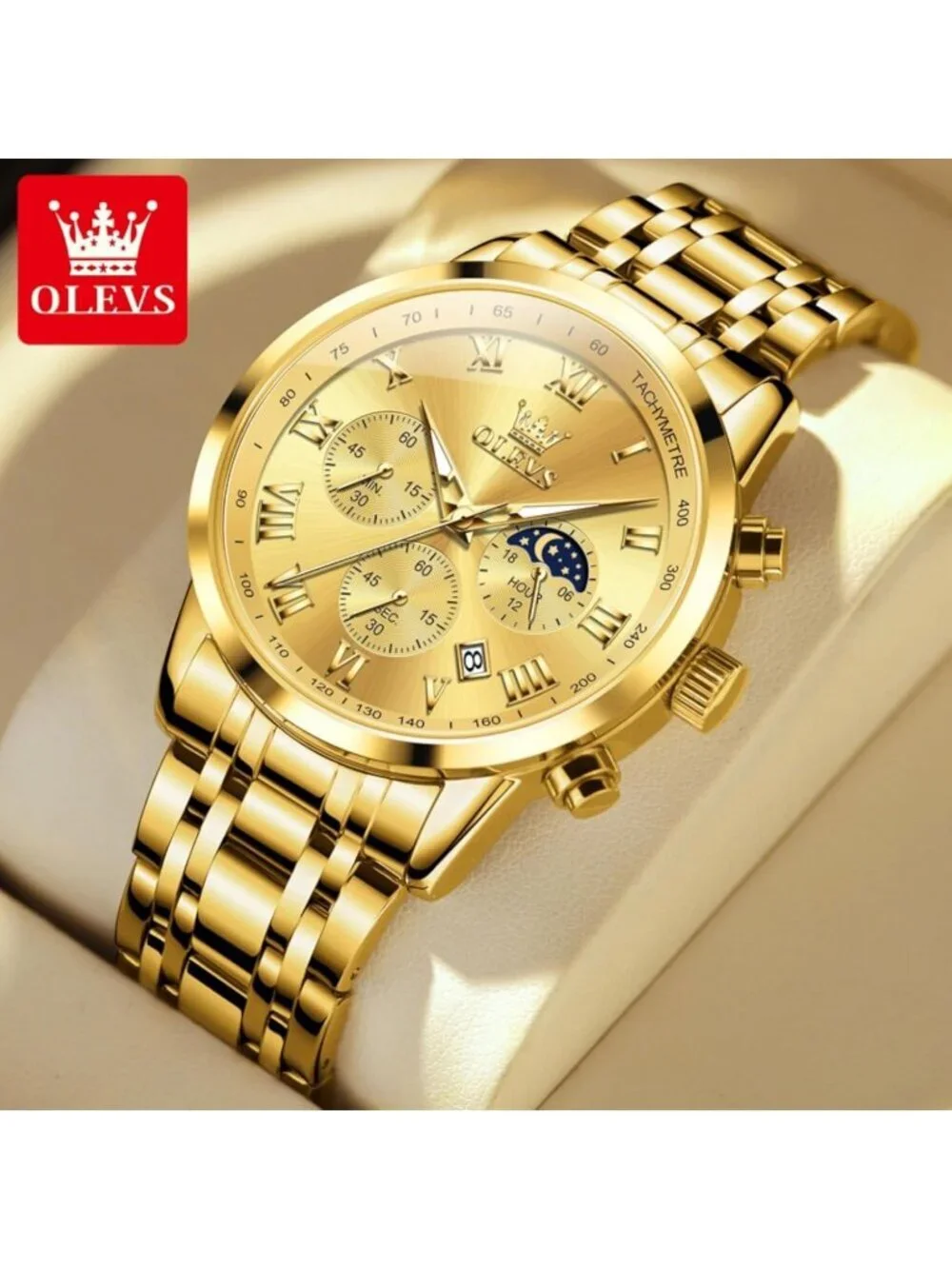 Olevs gold watches